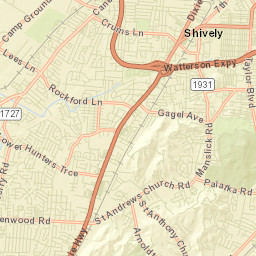 Saint Dennis Street Map