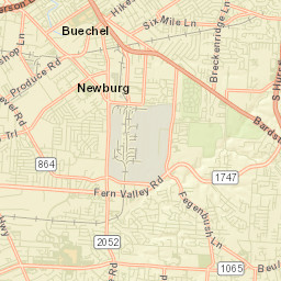 Jefferson County Street Map
