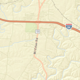 1464-1466 Mount Eden Road, Shelbyville, KY Street Map