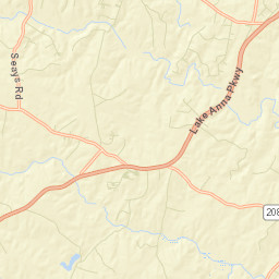 Spotsylvania County Street Map
