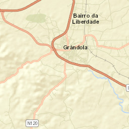 Grândola Street Map