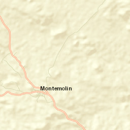 Montemolín Street Map