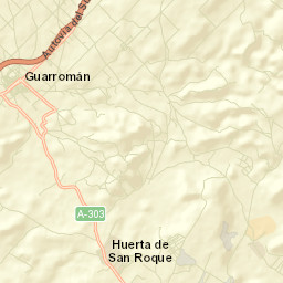 Guarromán Street Map