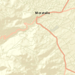 Moratalla Street Map