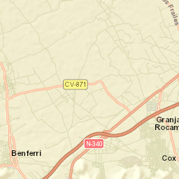 Granja de Rocamora Street Map