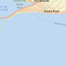Santa Pola Street Map