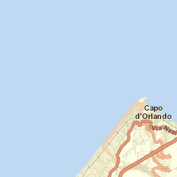Capo d'Orlando Street Map