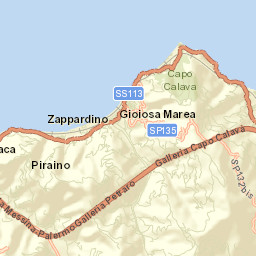 Gioiosa Marea Street Map