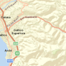 Calanna Street Map
