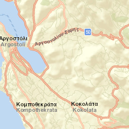 Argostólion Street Map