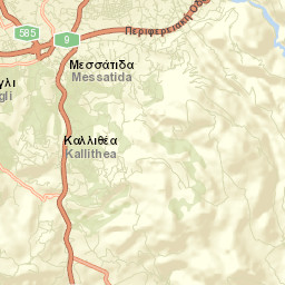 Ovriá Street Map