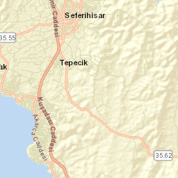 Seferihisar Street Map