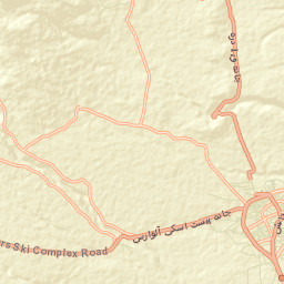 Sarein Street Map