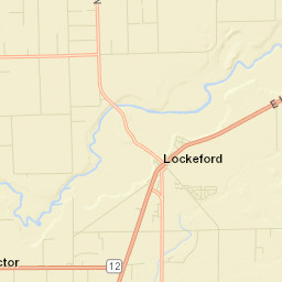 Lockeford California Street Map
