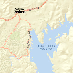 Quail Oaks California Street Map