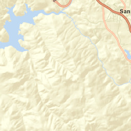 San Andreas California Street Map