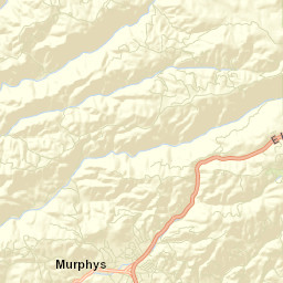 Murphys California Street Map