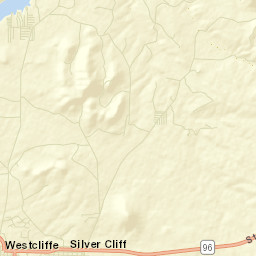 Silver Cliff Colorado Street Map