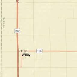 600-698 Main Street Wiley CO 81092 Street Map