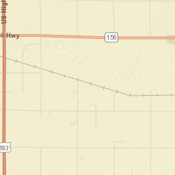 Pawnee County Street Map