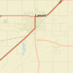 Larned Street Map