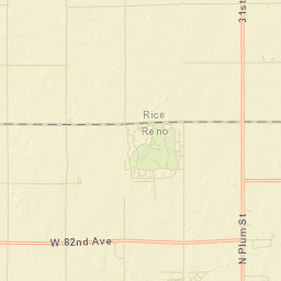 1500-2680 West 95th Avenue, Hutchinson Street Map
