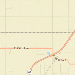 2501-3099 East 108th Avenue, Hutchinson Street Map