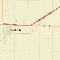 Peabody Street Map
