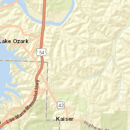 1345 Bagnell Dam Boulevard, Lake Ozark, MO Street Map