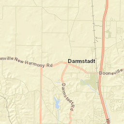Darmstadt Street Map