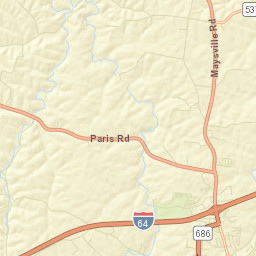 1350-1492 Grassy Lick Road, Mount Sterling Street Map