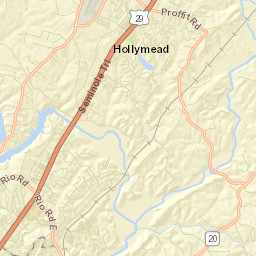 Hollymead Street Map