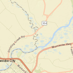 Pocomoke City Street Map