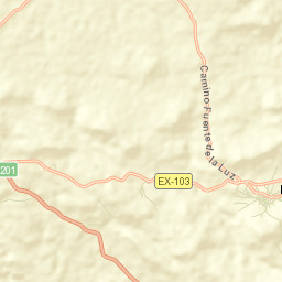Cabeza la Vaca Street Map