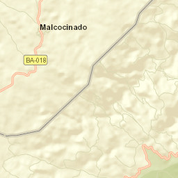 Malcocinado Street Map