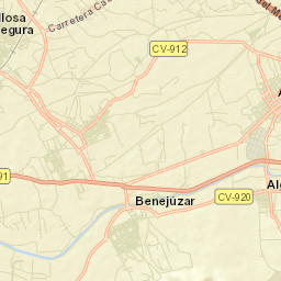 Almoradí Street Map
