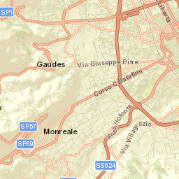 Piano dei Geli Street Map