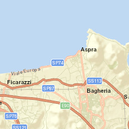 Portella di Mare Street Map