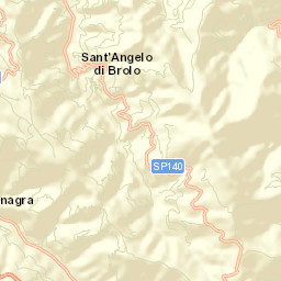 Sant'Angelo di Brolo Street Map