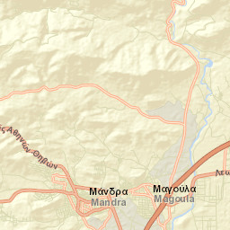 Magoúla Street Map
