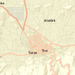Tire Street Map