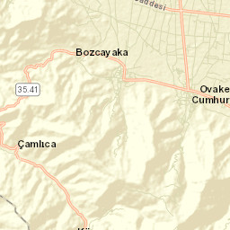 Konaklı Street Map