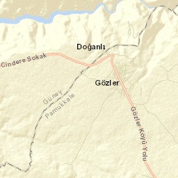 Gözler Street Map
