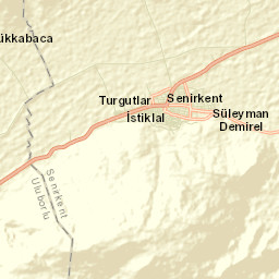 Senirkent Street Map