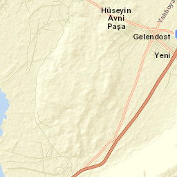 Gelendost Street Map