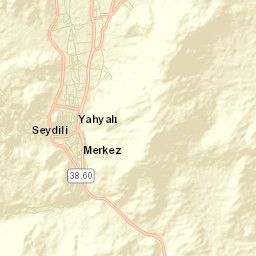 Yahyalı Street Map