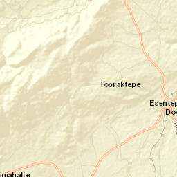 Doğanşehir Street Map