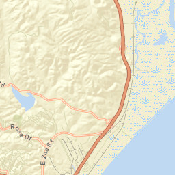 Bahia California Street Map