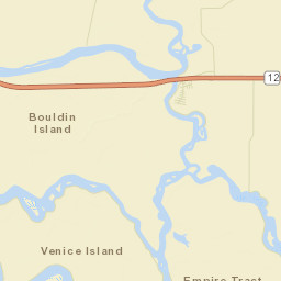 Terminous California Street Map