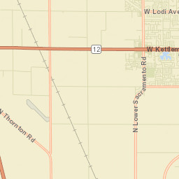 Henderson Village California Street Map